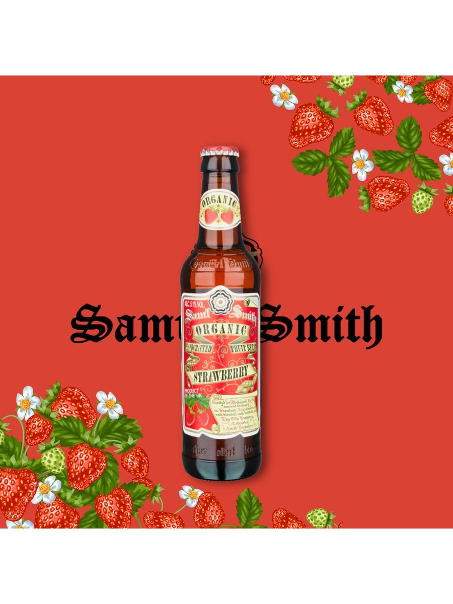 Samuel Smith Organic Strawberry Fruit Beer