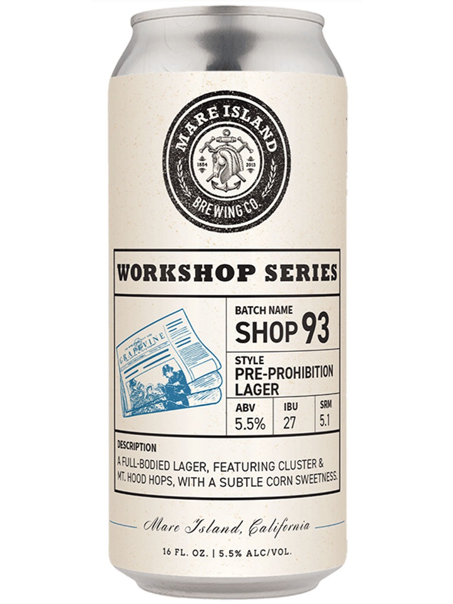 Shop 93 Pre-Prohibition Lager