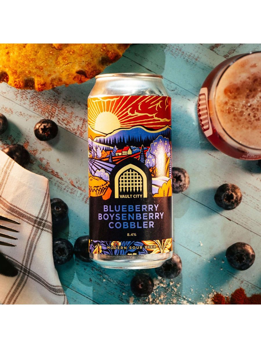 Blueberry Boysenberry Cobbler